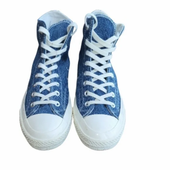 Converse Chuck 70 Taylor Renew High Top All Star Denim Blue Sneaker 11 Men 9 - Picture 4 of 14